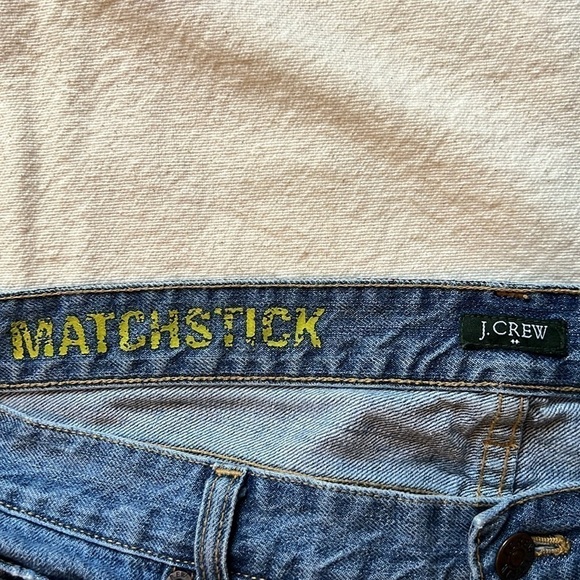 J Crew Matchstick Distressed Jeans. Size 31. - Picture 13 of 14